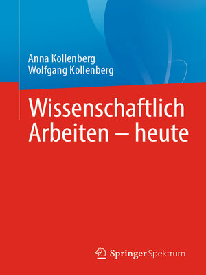 cover image of Wissenschaftlich Arbeiten--heute